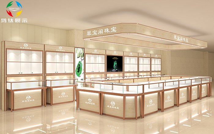 珠寶展柜設(shè)計(jì)的核心價值—鴻鈦展示