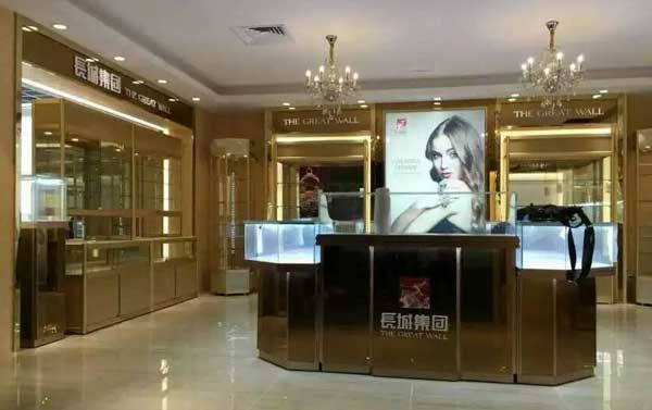 珠寶展柜設(shè)計(jì)好不好，這些條件都滿足了嗎?