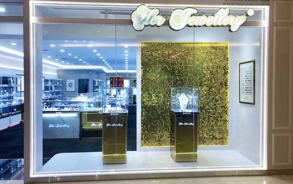 珠寶展示柜可以定制嗎？